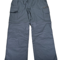 B.C Clothing Men's Blue Convertible Cargo Hiking Pants - XXL X 30