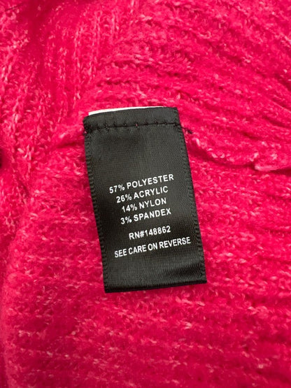 Torrid Women’s Pink Plush Knit Button Up Cardigan Sweater - Plus 3 image 4