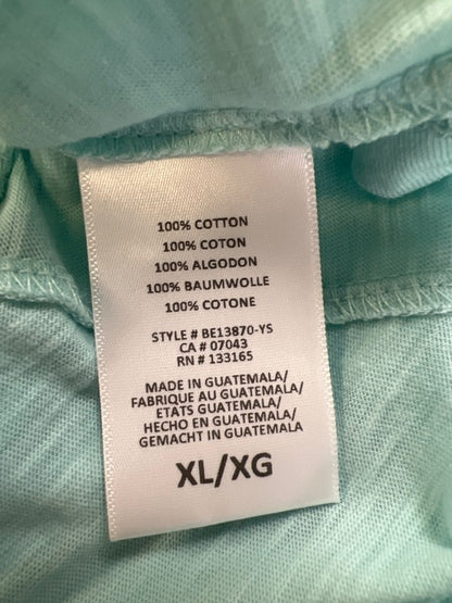 Anthropologie Eri+Ali Women's Blue Cotton Tunic Sleeveless Shirt - XL image 4