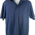 Nike Men’s Navy Blue Short Sleeve Golf Polo Shirt - M