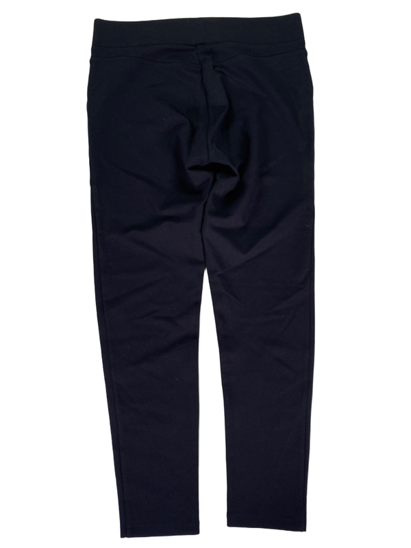 Loft Women's Black Pull On Seamed Ponte Leggings - L image 2