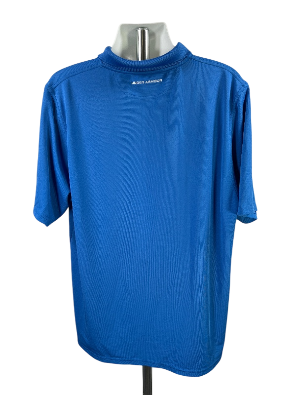 Under Armour Men's Blue Short Sleeve Athletic Polo Shirt - XXL image 2