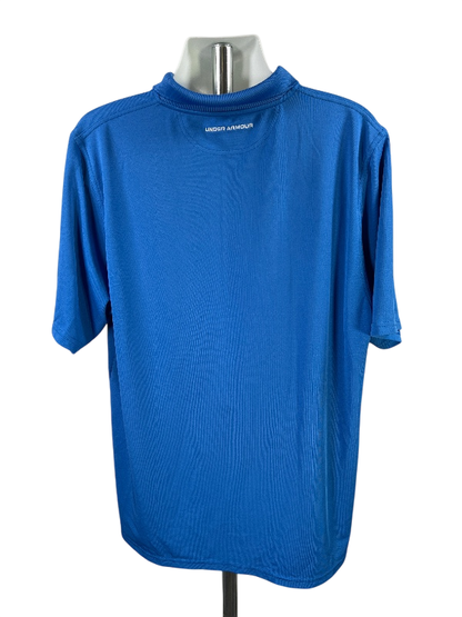 Under Armour Men's Blue Short Sleeve Athletic Polo Shirt - XXL image 2