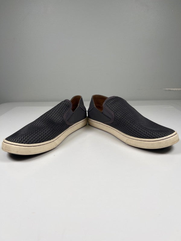 Olukai Women's Blue Pehuea Textile Slip On Shoes - 9 image 6