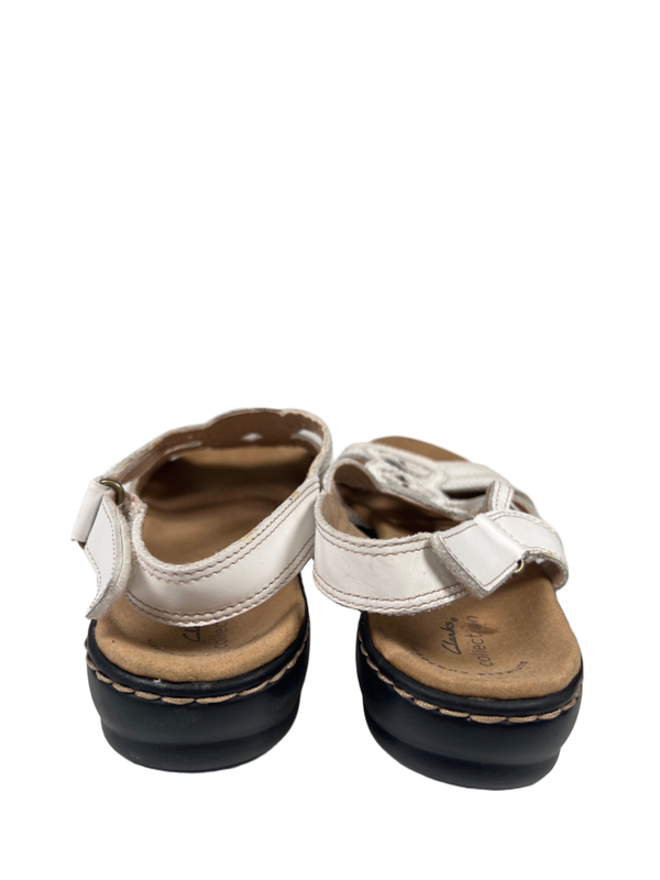 Clarks Collection Women's Leisa Janna Adjustable Strappy Slingback Sandals - 8.5 image 4
