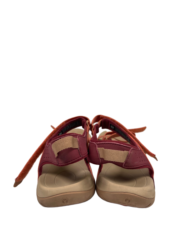 Teva Women's Tan/Orange Verra Slingback Strappy Hiking Sandals - 9 image 4