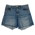 Levi's Women's Medium Wash Denizen Vintage High Rise Denim Shorts - 6