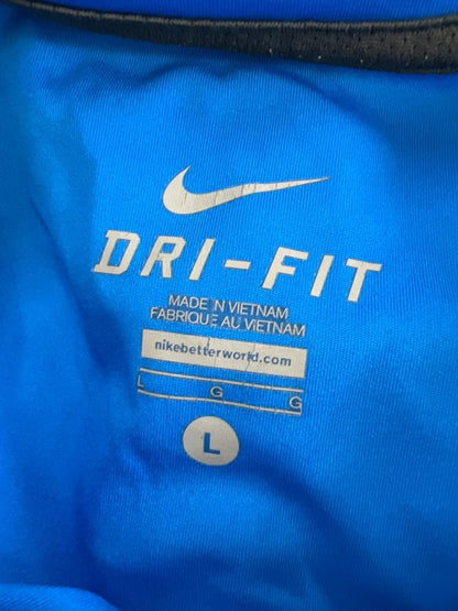 Nike Men's Blue Dri-Fit Legacy Short Sleeve Athletic Shirt - L image 3