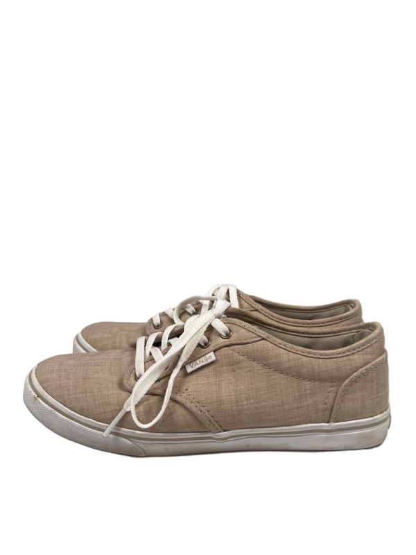Vans Women's Tan Canvas Atwood Low Top Lace Up Sneakers - 6.5 image 5