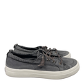 Sperry Women's Gray Crest Vibe Slip On Boat Shoes - 8