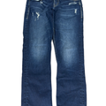 Silver Women's Dark Wash Suki Capri Denim Jeans - 27