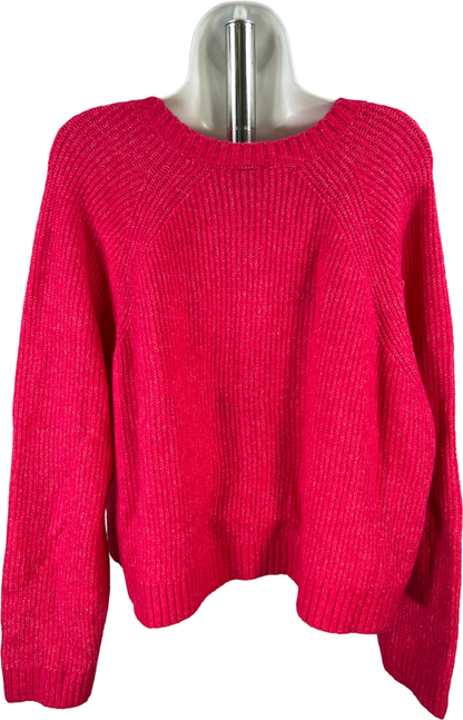 Torrid Women’s Pink Plush Knit Button Up Cardigan Sweater - Plus 3 image 2