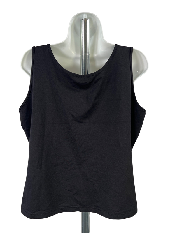 Anne Fontaine Women's Black Basic Stretch Tank Top - 6 image 2