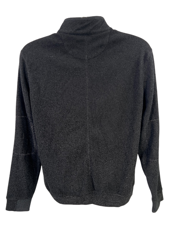 Greg Norman Men's Black 1/4 Zip Pullover Sweater - M image 2