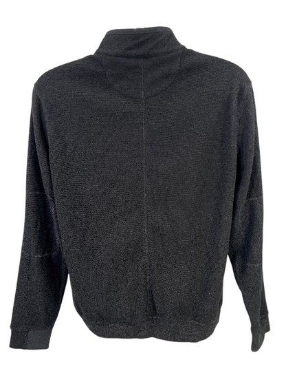 Greg Norman Men's Black 1/4 Zip Pullover Sweater - M image 2