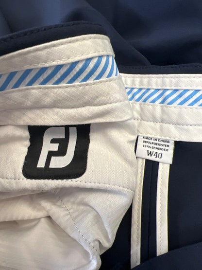 FootJoy Men's Navy Blue Performance Golf Shorts - 40 image 3