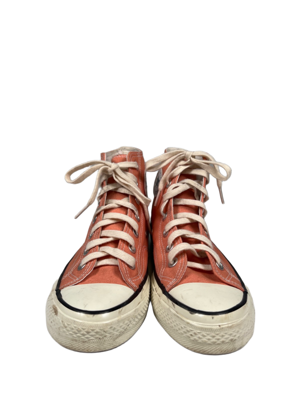 Converse Women's Orange All Star Chuck Taylor High Top Sneakers - 6 image 2