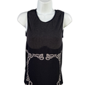 Athleta Women's Black Sleeveless Athletic Tank Top - M