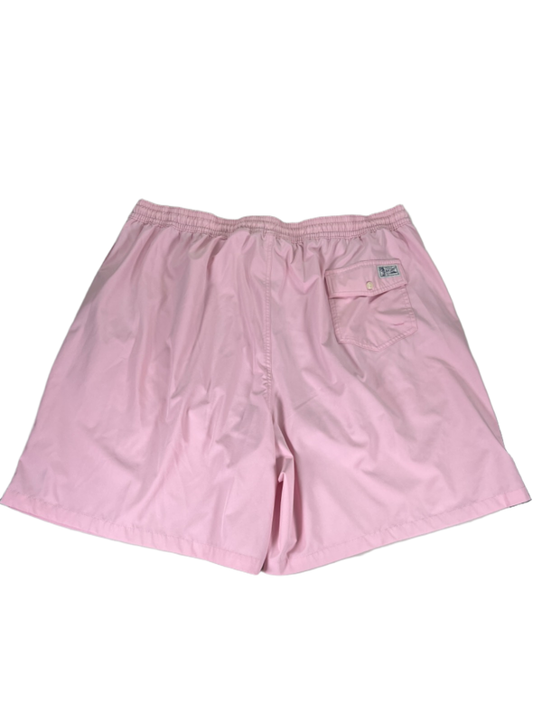 Polo Ralph Lauren Men's Pink Stretch Waist Lined Swim Trunks - 4XL Tall image 2