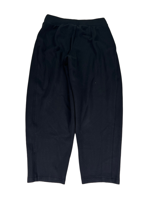 Spanx Women's Black Pull On Cropped Ankle Sweatpants - M image 2