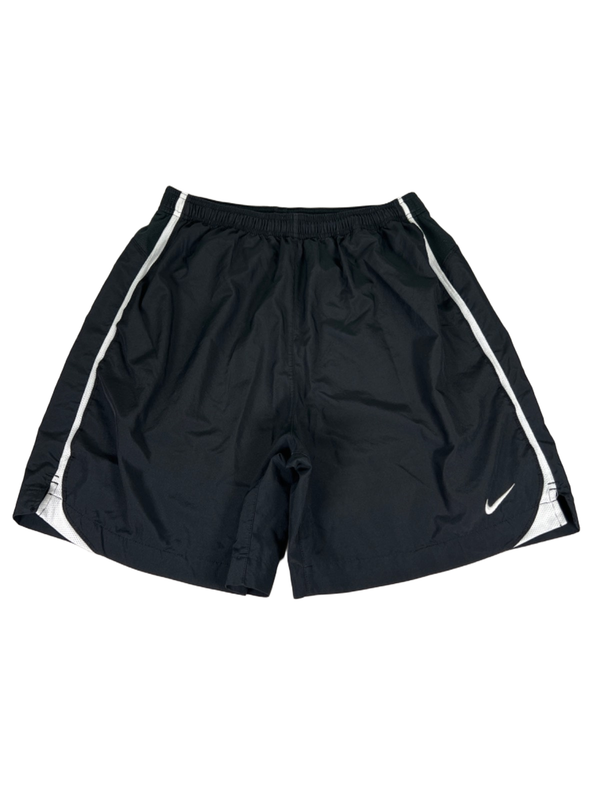 Nike Men's Black/White Dri-Fit Vented Pull On Athletic Shorts - M