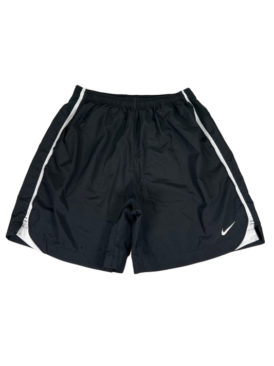 Nike Men's Black/White Dri-Fit Vented Pull On Athletic Shorts - M