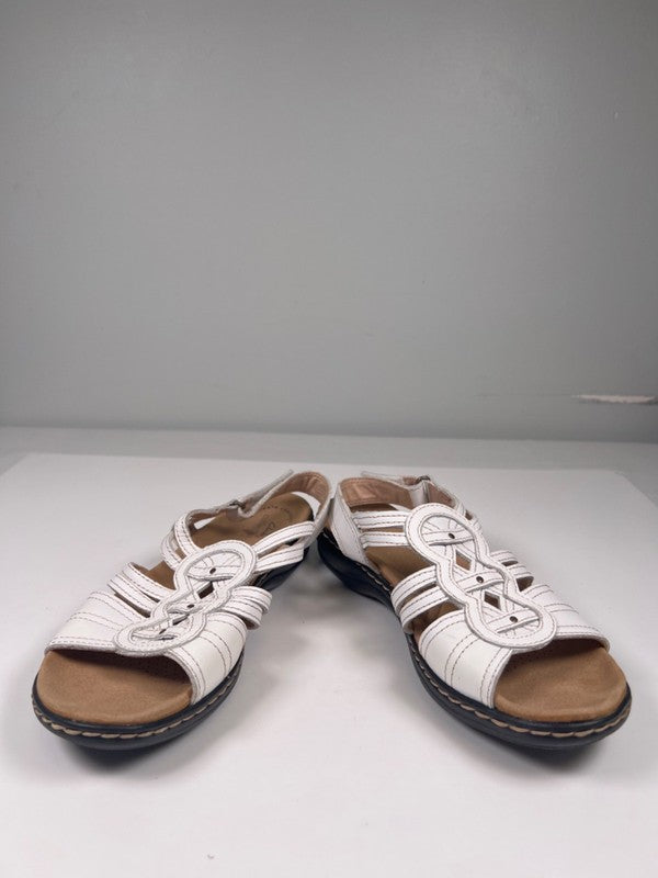 Clarks Collection Women's Leisa Janna Adjustable Strappy Slingback Sandals - 8.5 image 6