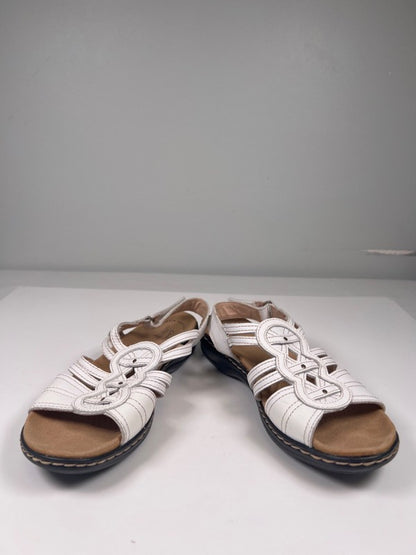 Clarks Collection Women's Leisa Janna Adjustable Strappy Slingback Sandals - 8.5 image 6