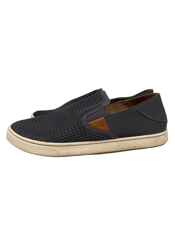 Olukai Women's Blue Pehuea Textile Slip On Shoes - 9 image 5