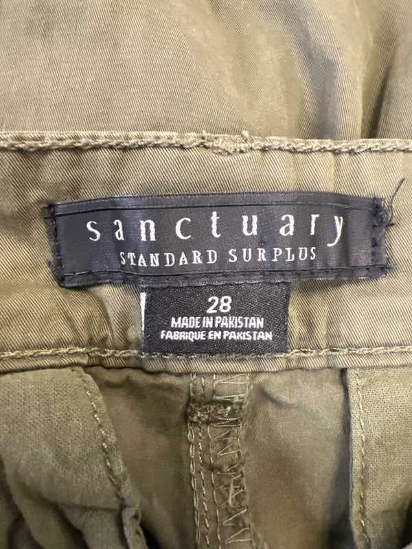 Sanctuary Women's Green Cargo Jogger Pants - 28 image 3