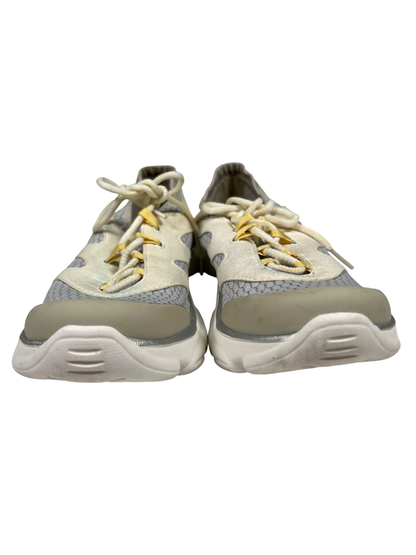 Naturalizer Bzees Women's Gray/Ivory Picnic Lace Up Casual Sneakers - 10 image 2