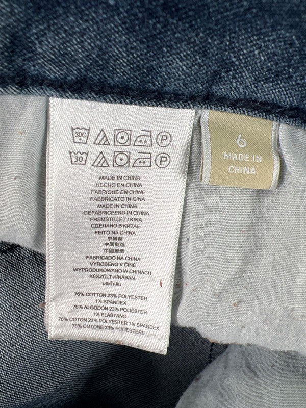 Michael Kors Women's Medium Wash Cotton Blend Skinny Denim Jeans - 6 image 4