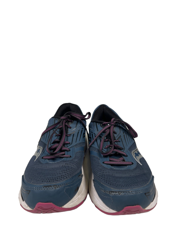 Saucony Women's Navy Blue Echelon 8 Lace Up Running Sneakers - 10.5 image 2