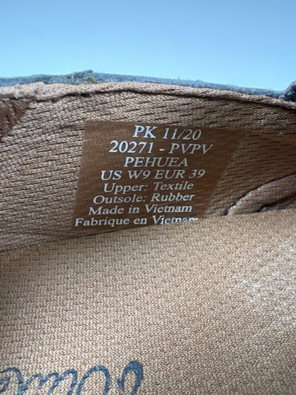 Olukai Women's Blue Pehuea Textile Slip On Shoes - 9 image 8