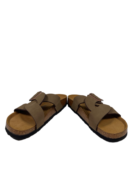 Aerothotic Women's Brown Suede Kai Cork Recovery Adjustable Sandals - 38/US 8 image 6