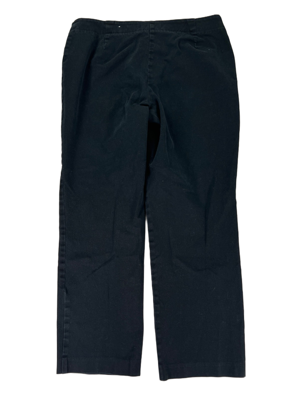 Chico's Women's Black Ankle Dress Pants - 2 Plus Short/12 Short image 2