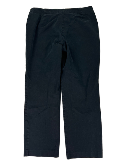 Chico's Women's Black Ankle Dress Pants - 2 Plus Short/12 Short image 2