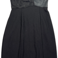 White House Black Market Women’s Black Sleeveless Shift Dress - 0
