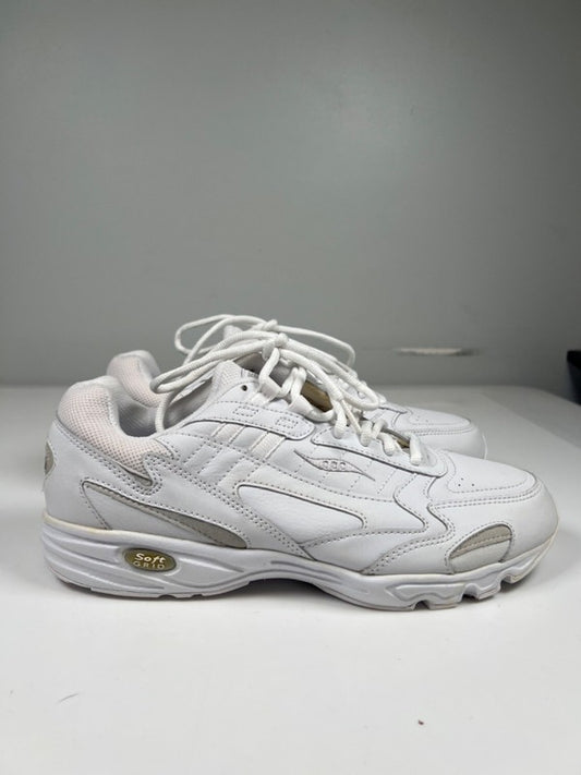 Saucony Women's White Soft Grid Running Sneakers - 10 Wide
