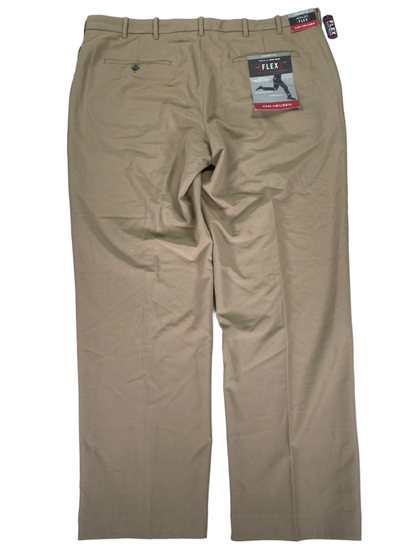 Van Heusen Men's Tan Straight Fit Flex Performance Pants - 40 image 2
