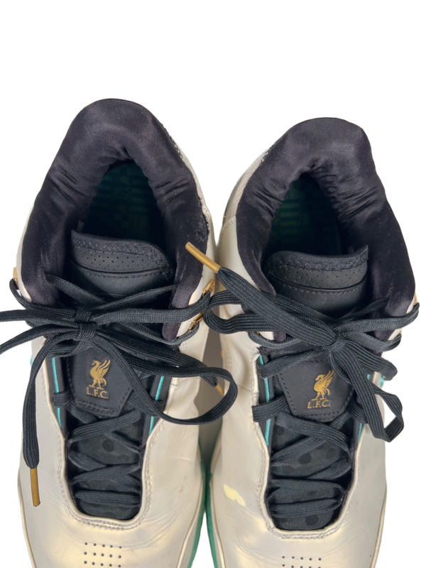 Nike LeBron Men's White/Teal Blue NXXR Gen AMPD Lace Up Sneakers - 11.5 image 3
