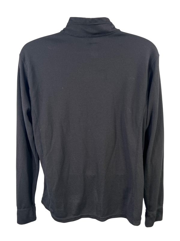 REI Men's Black Long Sleeve 1/2 Sleeve Pullover Shirt - XL image 2
