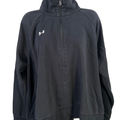 Under Armour Women's Black Rival Fleece Half Zip Sweatshirt - 1X Plus