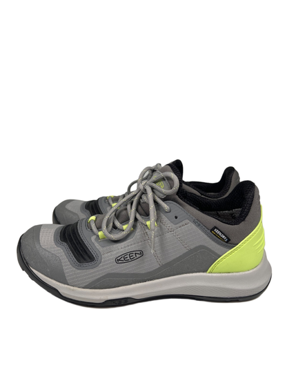 Keen Women's Gray/Green Tempo Flex Waterproof Lace Up Hiking Shoes - 8 image 5
