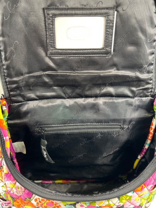 Vera Bradley Women's Pink Va Va Bloom Quilted Backpack image 6