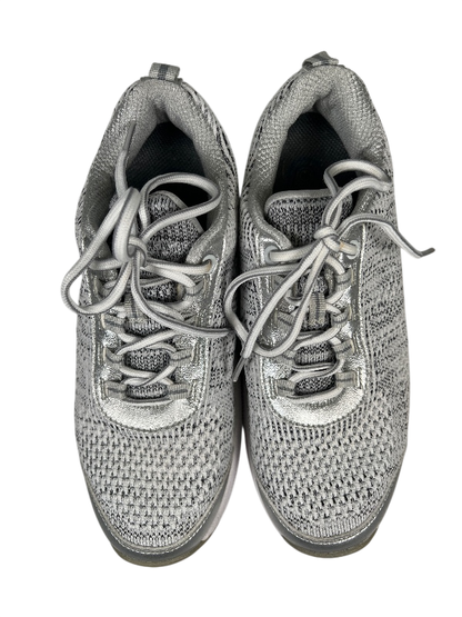 Orthofeet Women's Gray Bio Feet Lace Up Comfort Athletic Shoes - 7 image 3