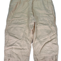 J Jill PureJill Women's Yellow Linen Pull On Capri Pants - 3X Plus