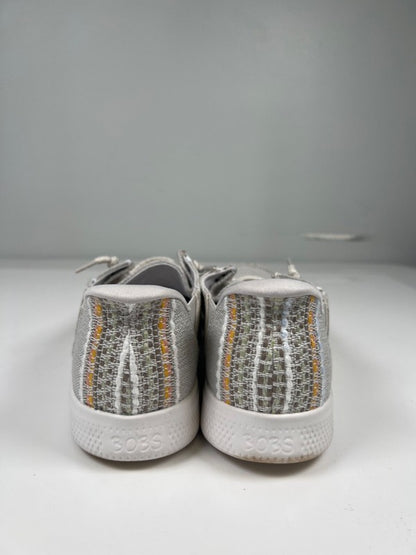 Bobs by Skechers Women's Gray Skip Cute August Air Comfort Shoes - 9.5 image 4