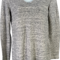 Pure J.Jill Women’s Gray Long Sleeve Knit Tunic Sweater - XS