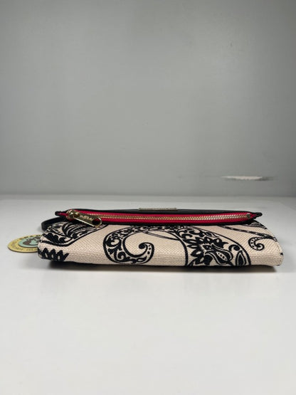 Spartina 449 Black/Beige Daufuskie Island Multi-Pocket Wristlet Clutch image 4